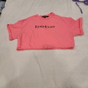 Bebe crop top